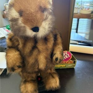 Vintage Caddyshack Dancing Gopher With Box
Works